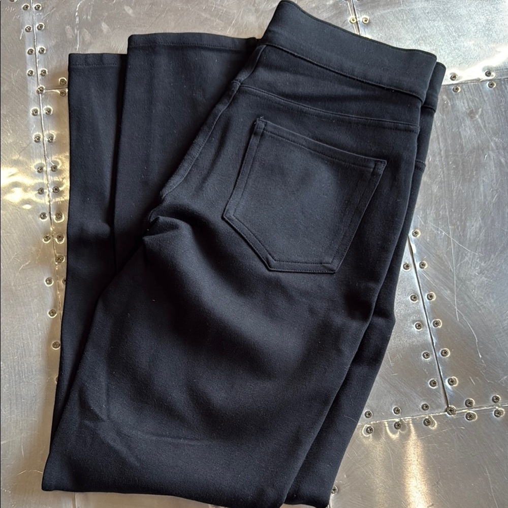 SPANX High Waisted Trouser Pants Black Skinny Women’s XS